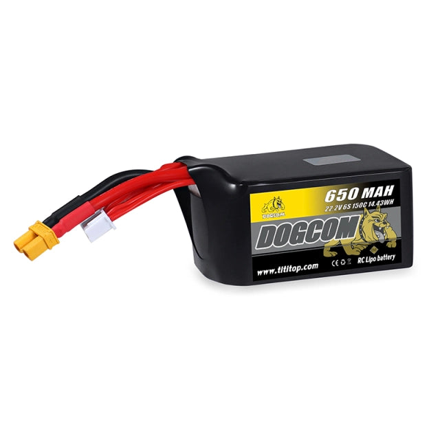 DOGCOM 650mAh 150C 22.2V 6S