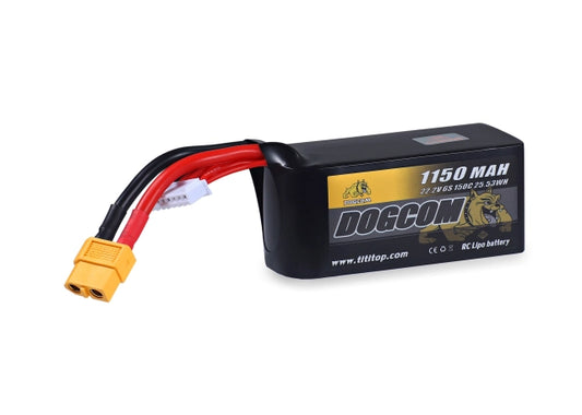 DOGCOM 1150mAh 150C 22.2V 6S