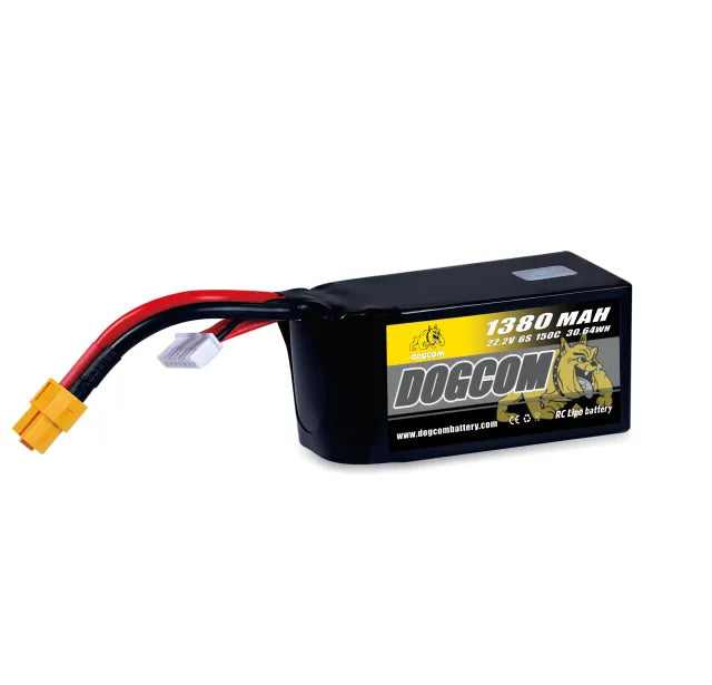 DOGCOM 1380mAh 150C 22.2V 6S