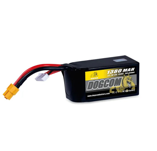 DOGCOM 1380mAh 150C 22.2V 6S