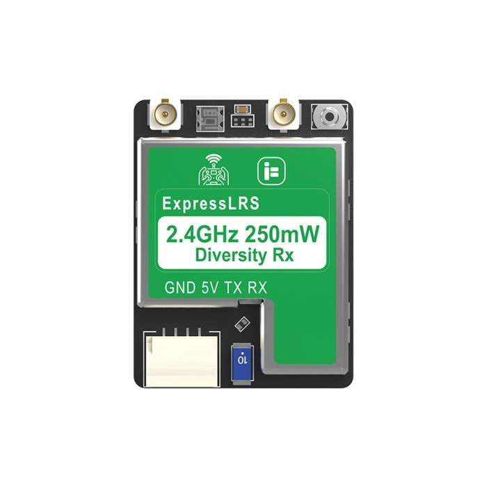 iFlight ELRS True Diversity 2.4GHz Receiver + 2x70mm Antenna