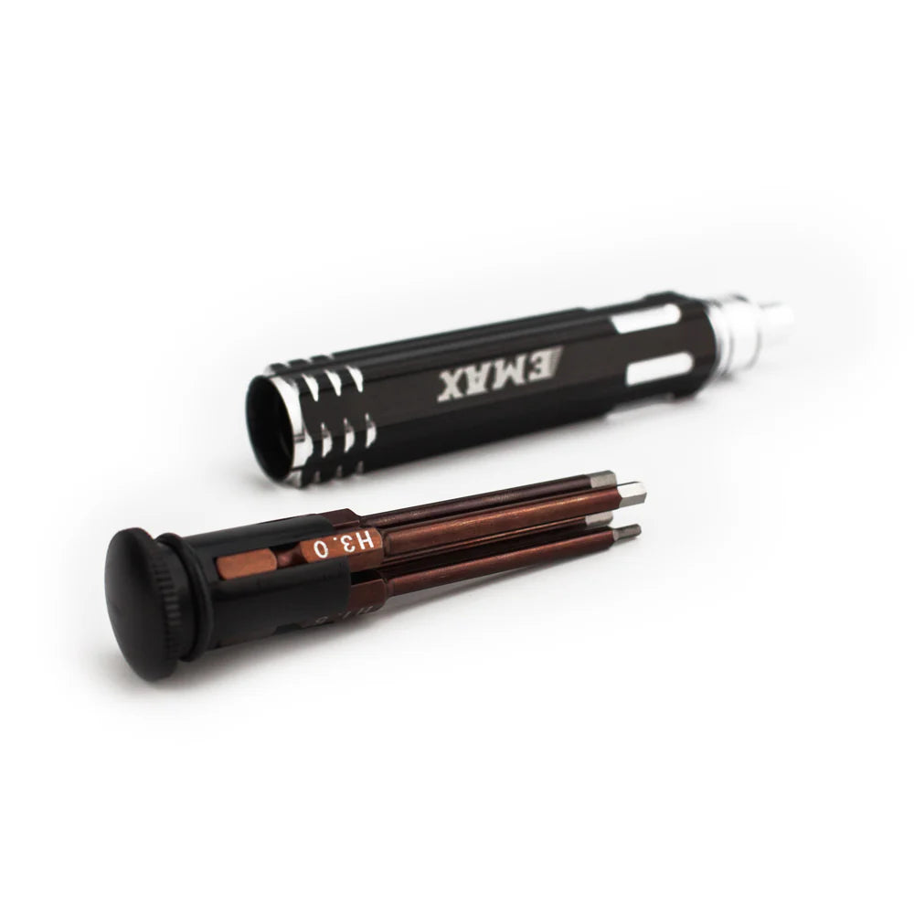 EMAX 4-in-1 kuuskantkruvikeeraja droonide hoolduseks ja remondiks