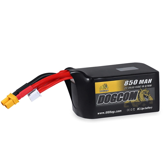 DOGCOM 850mAh 150C 22.2V 6S