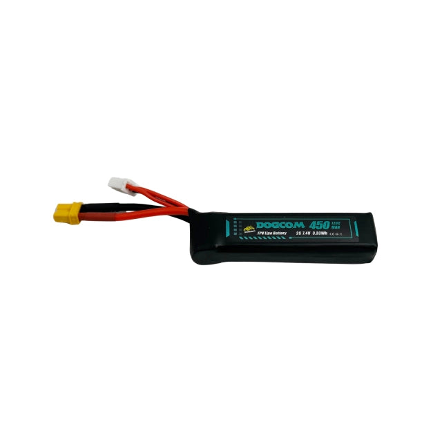 DOGCOM 450mAh 120C 7.4V 2S1P