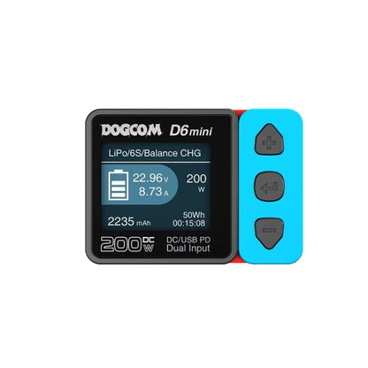 DOGCOM battery charger for 1S-6S FPV batteries front view