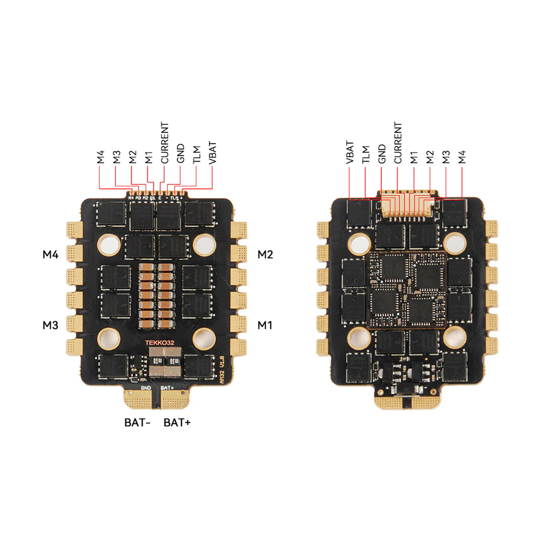 Tekko32 F4 4in1 Mini 50A ESC (AM32)