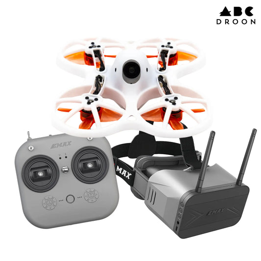 Emax EZ Pilot Pro algajatele mõeldud FPV droonikomplekt Eestis - sisaldab juhtpulti, FPV prille ja mikrodrooni