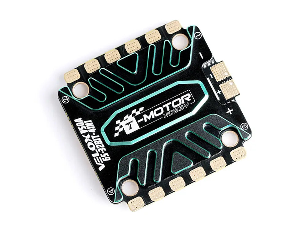 Võimekas T-Motor Velox V50A 4-in-1  32BIT ESC kiiruskontroller FPV Droonile